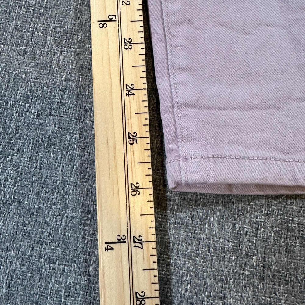 Buffalo David Bitton Aubrey High Rise Ankle Grazer Jeans Mauve Purple Womens 10 - Picture 7 of 9